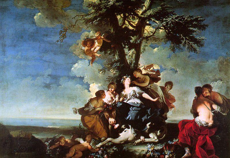Giovanni Domenico Ferretti The Rape of Europa1 China oil painting art